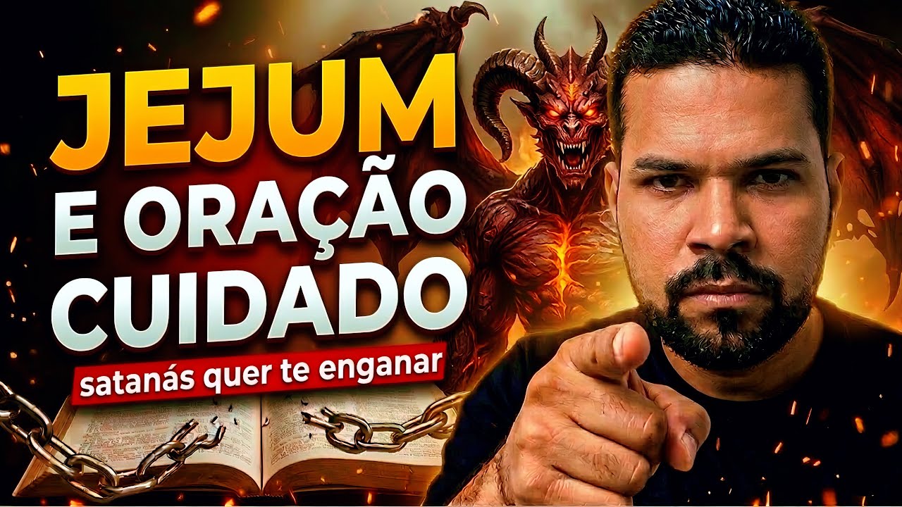 Satanás sempre usa essa estratégia contra quem ora e jejua