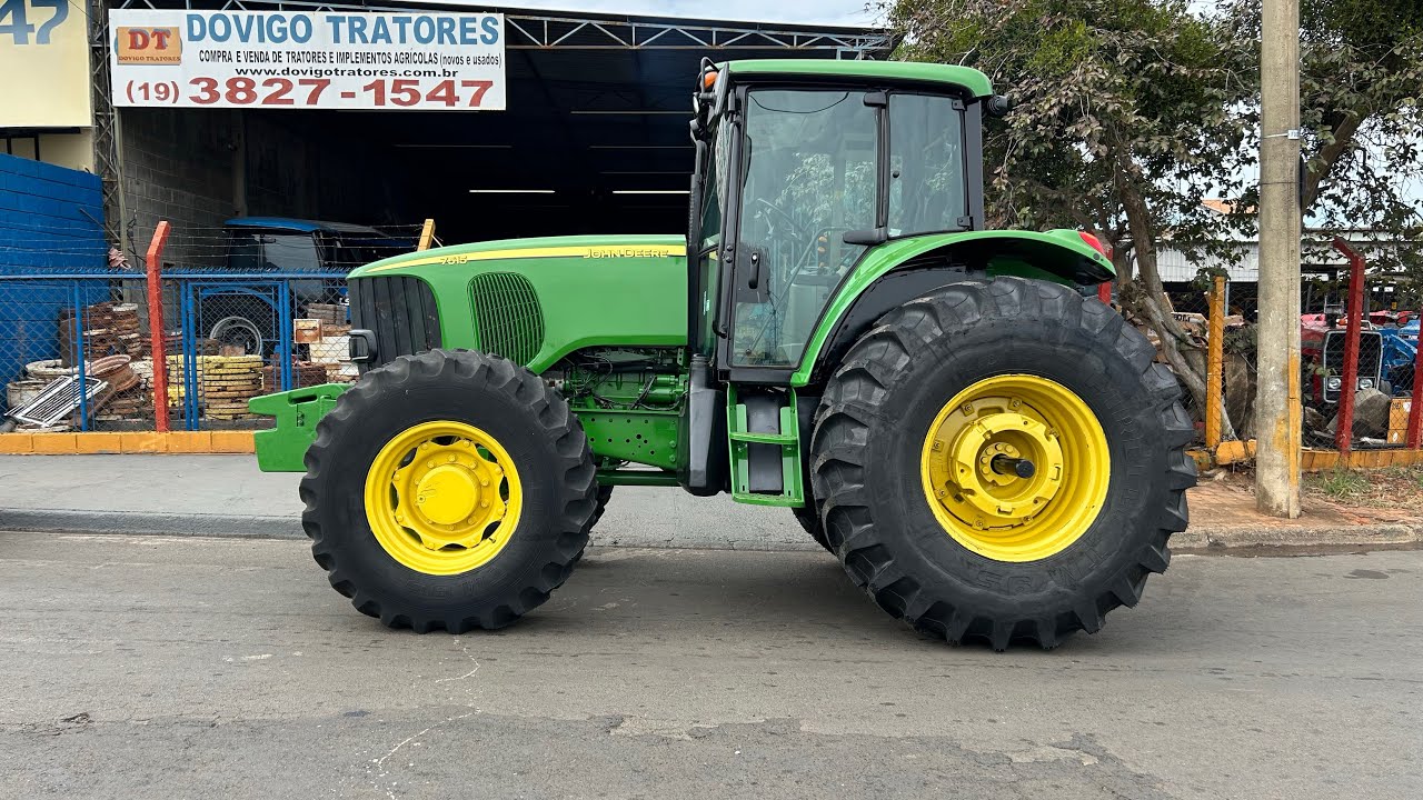 Trator John Deere 7515 Cabinado 4x4 Ano 2008 Cod 01 a Vendaa !! VENDIDO