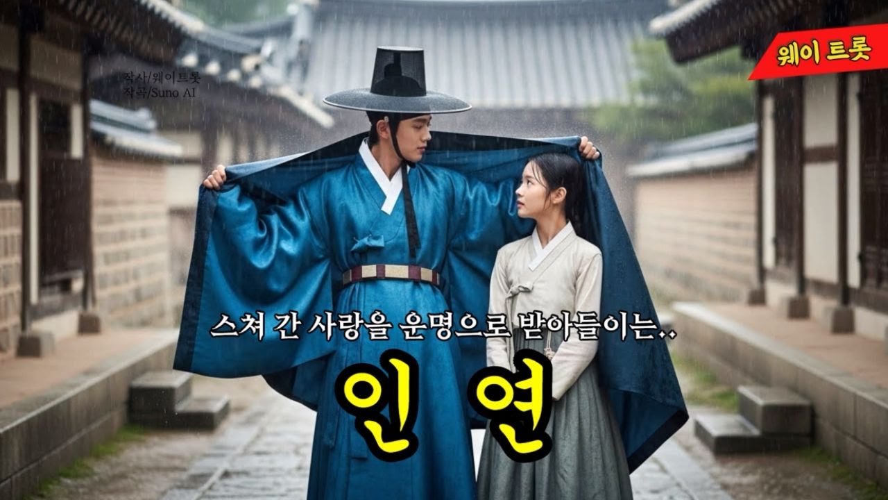 스쳐 간 사랑을 운명으로 받아들이는..「인연」감성 사극풍 발라드 트로트