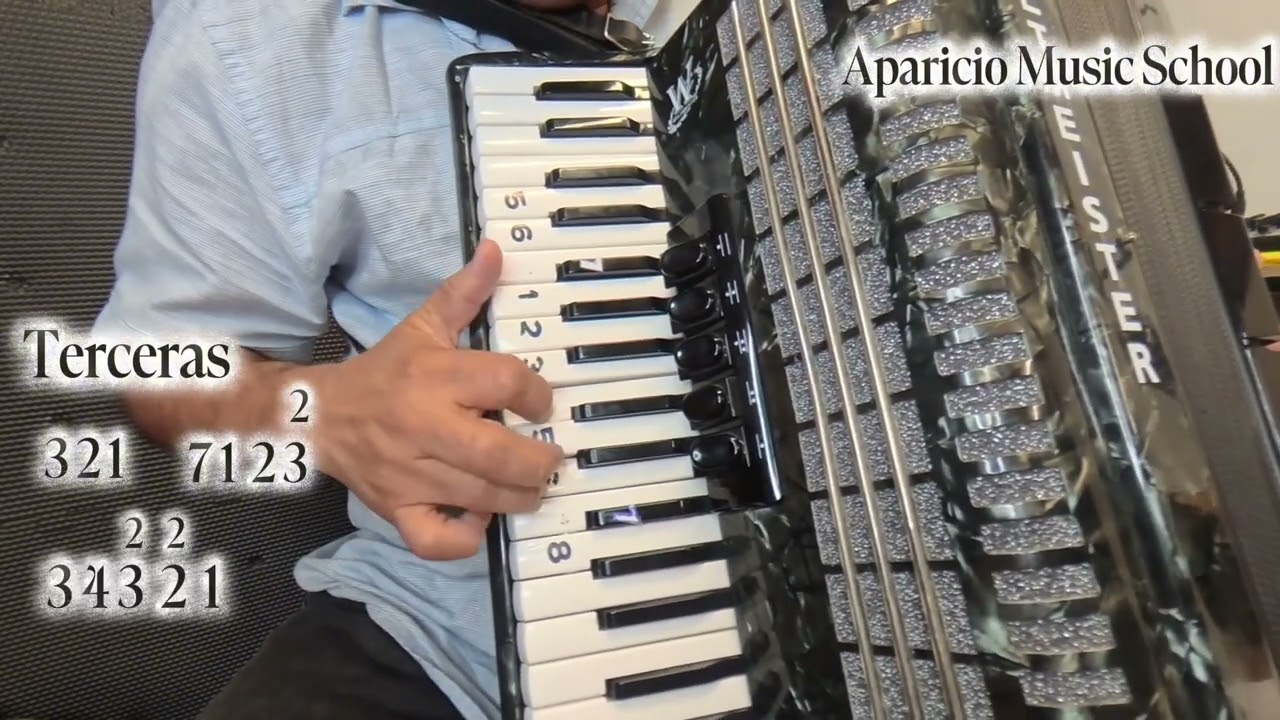 Tutorial #4 Las Mañanitas En Escala De Sol Acordeon de Piano