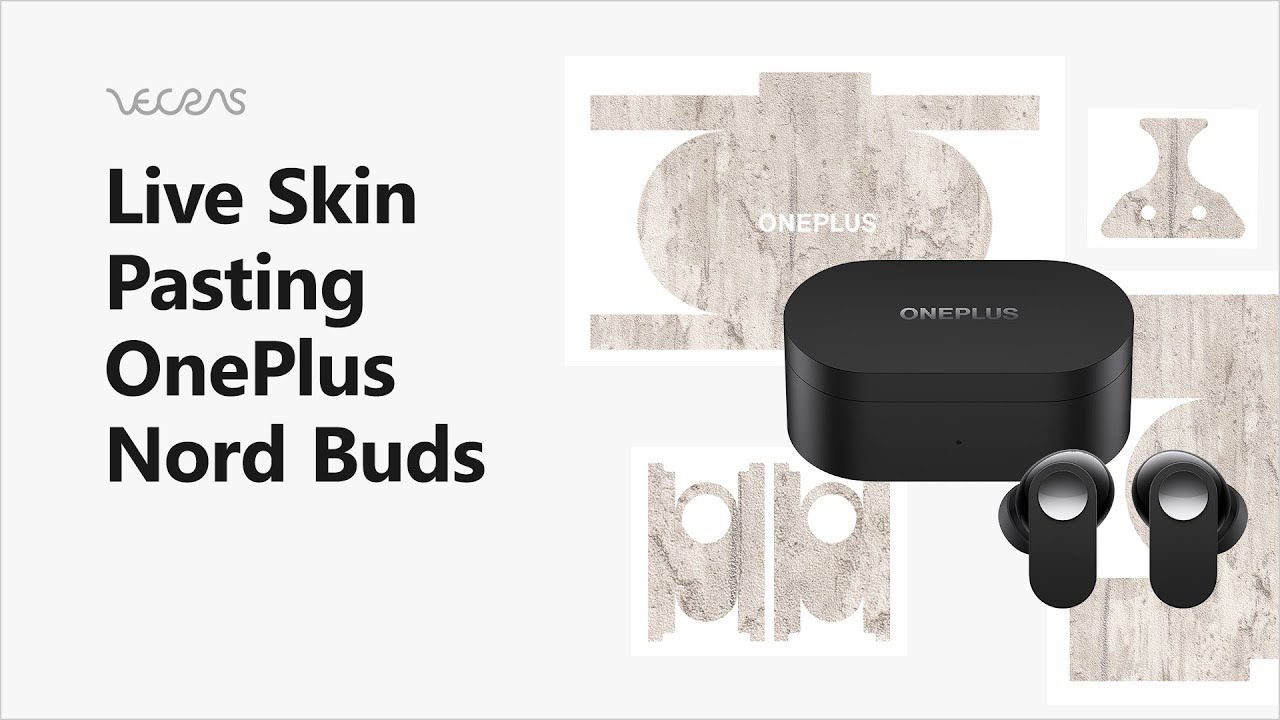 How to Apply Vinyl Skin on OnePlus Nord Buds | VecRas