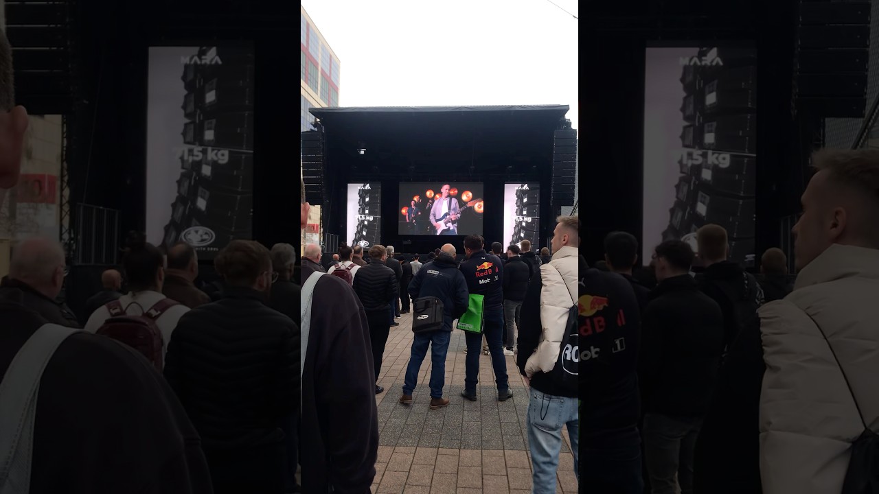 DAS Audio Mara Audio System auf der prolight and Sound im Test!#sound #audio