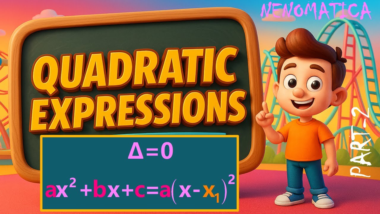 Quadratic Expressions 24-2: Factoring Quadratic Trinomials | NENOMATICA