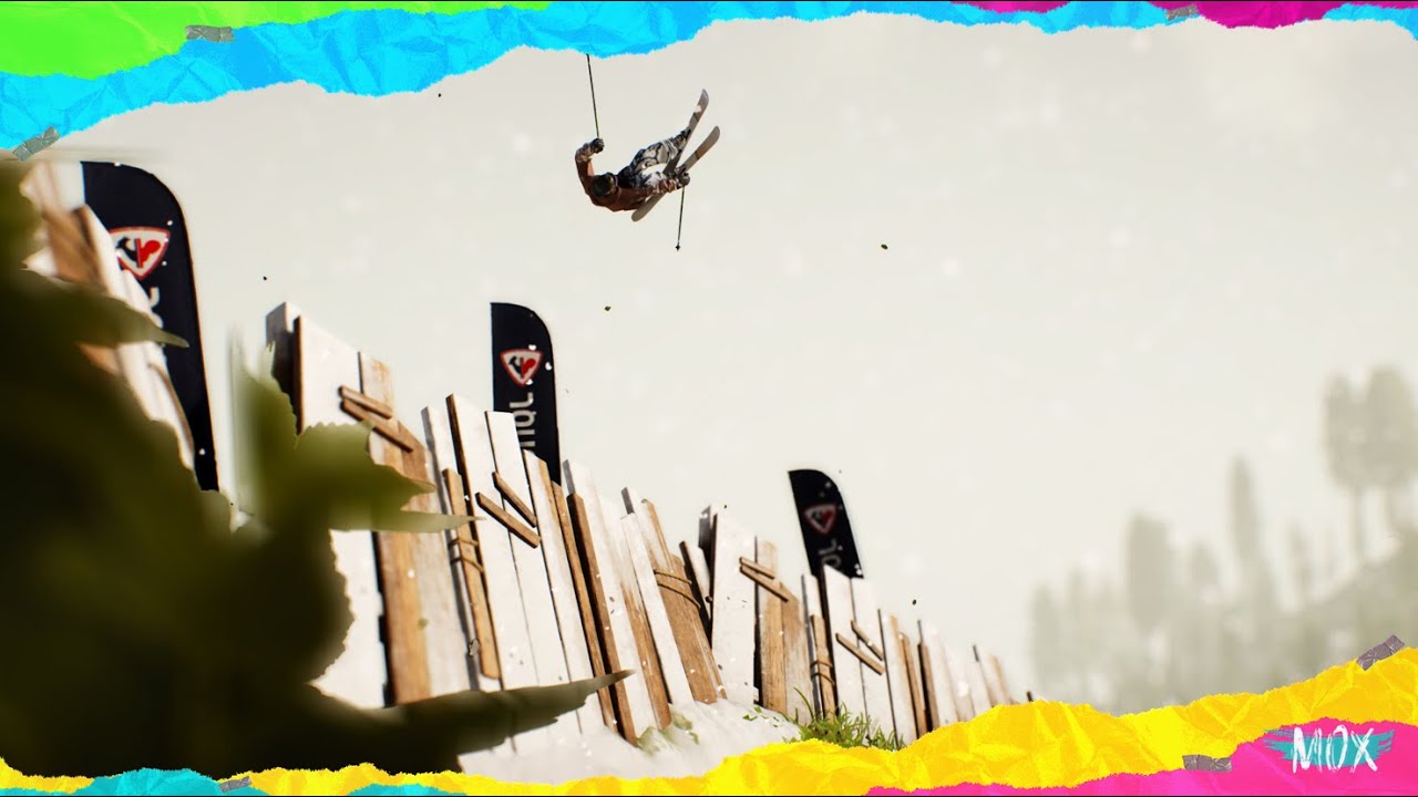 Cleanest Riders Republic skiing clips you'll see all day