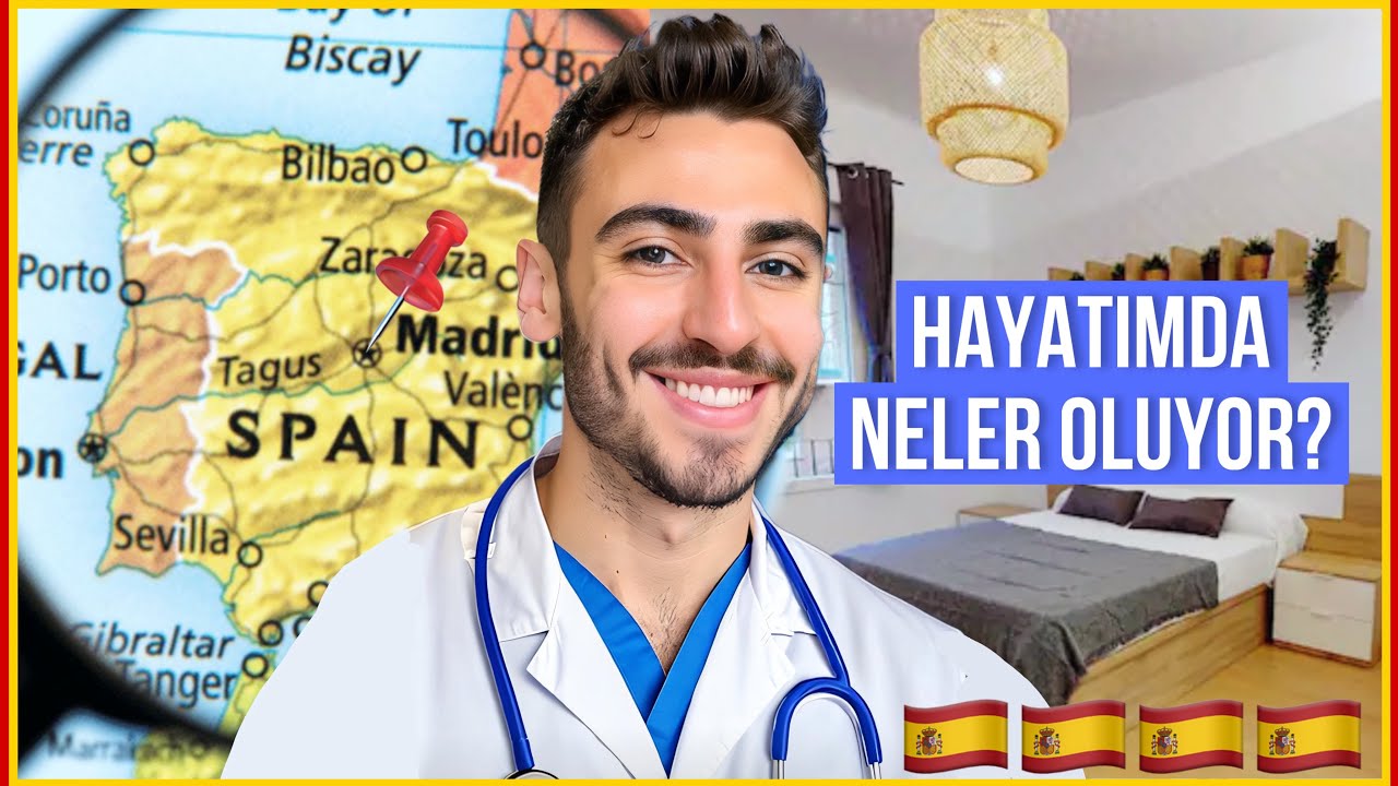 İspanya’da 1 Ay: Yeni Ev Turu, Sınavlar, Kafa Karışıklığım | VLOG