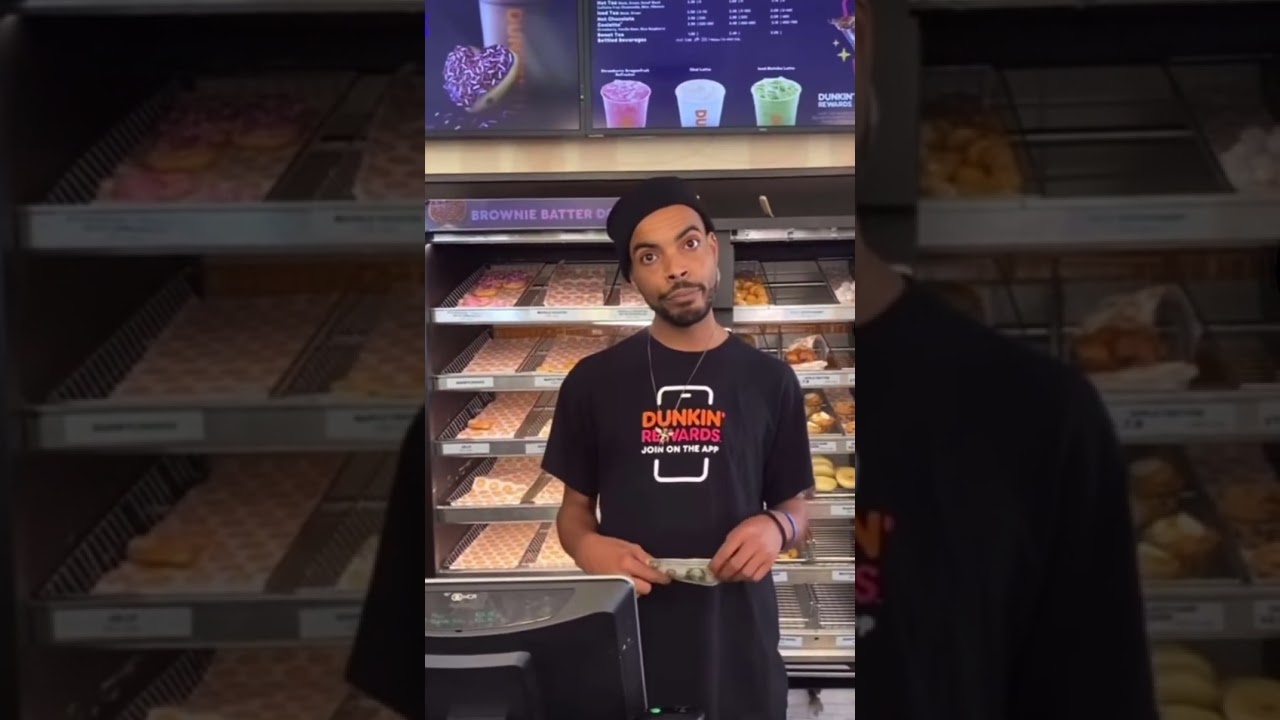 DD Employee goes off on rude customer