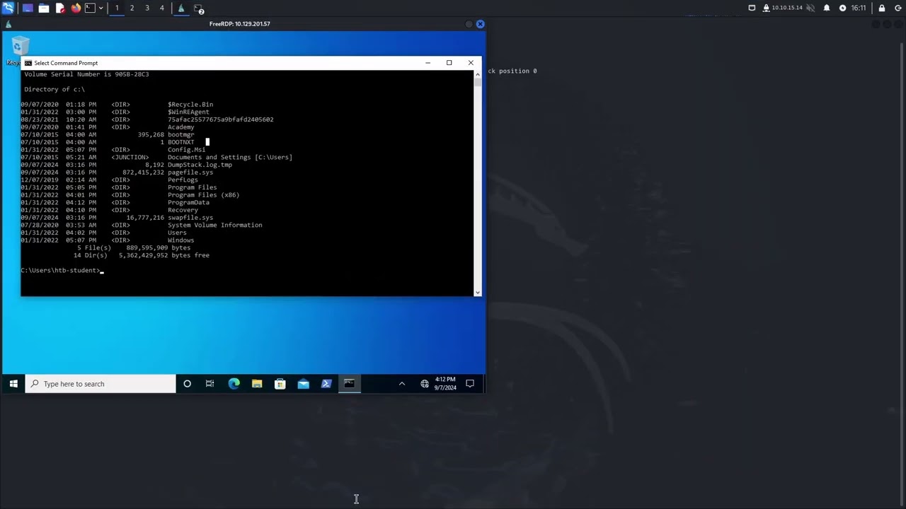 Академия HTB — Основы Windows: ядро ​​операционной системы