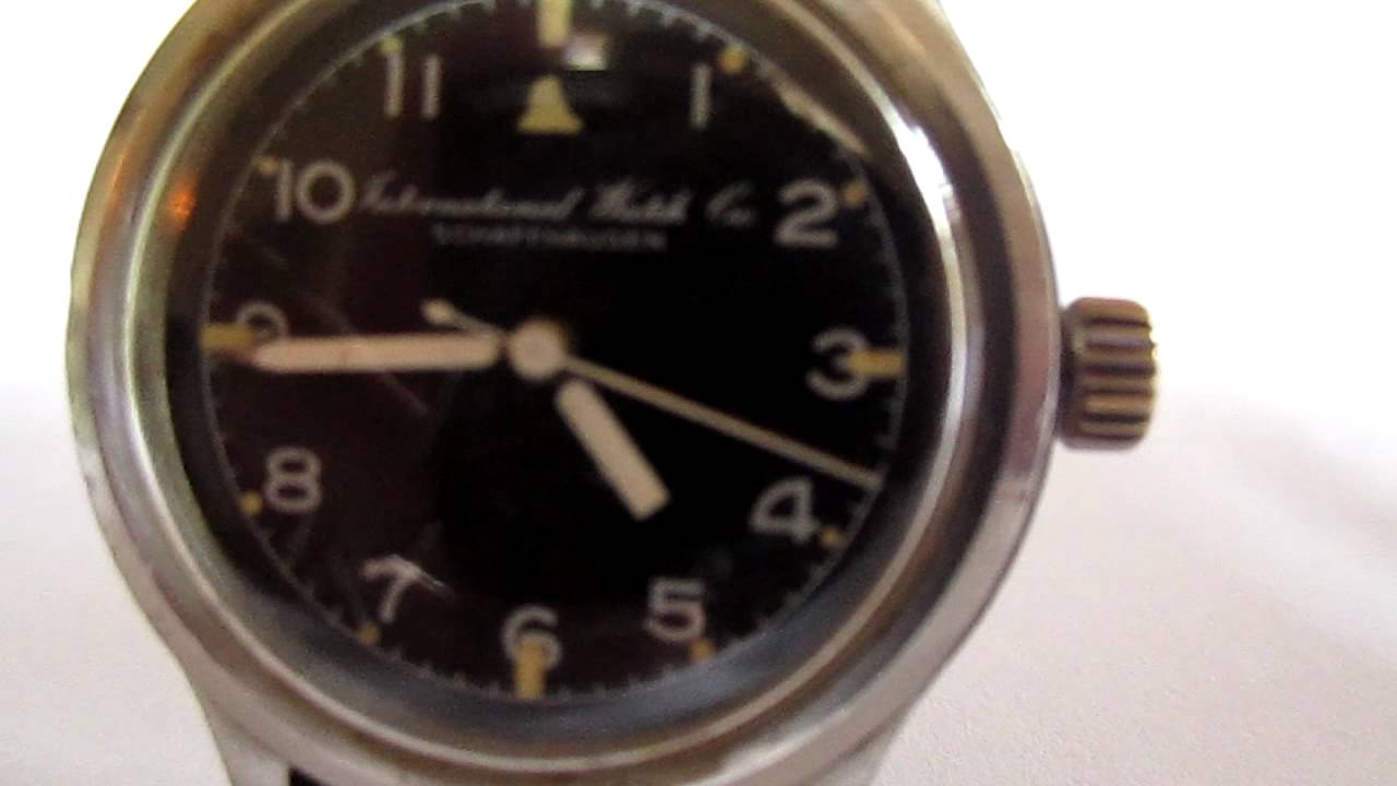IWC Mark II swiss  pilots watch demo XI HD