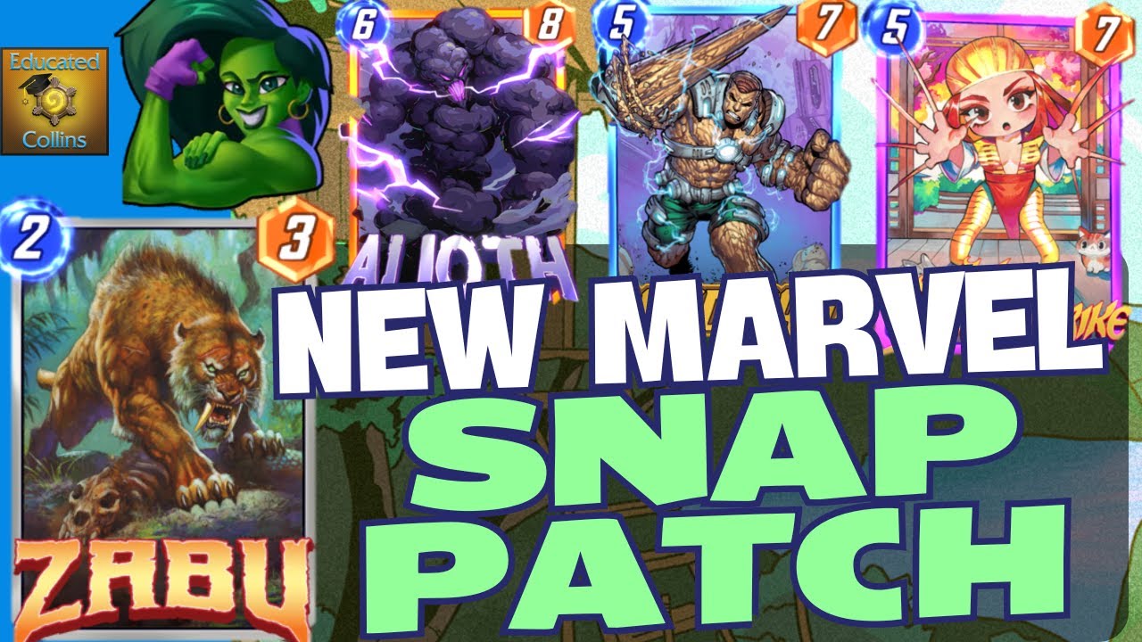 April 10th Patch Notes Balance Changes and Discussion Educatedcollins for Marvel Snap