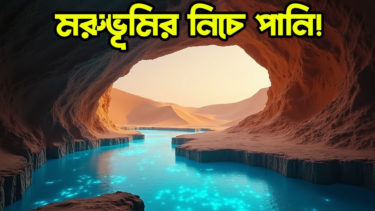 সৌদির বালুর নিচে লুকানো বিশাল নদী! মরুভূমির নিচে কী চলছে? | Bisser Bissoy
