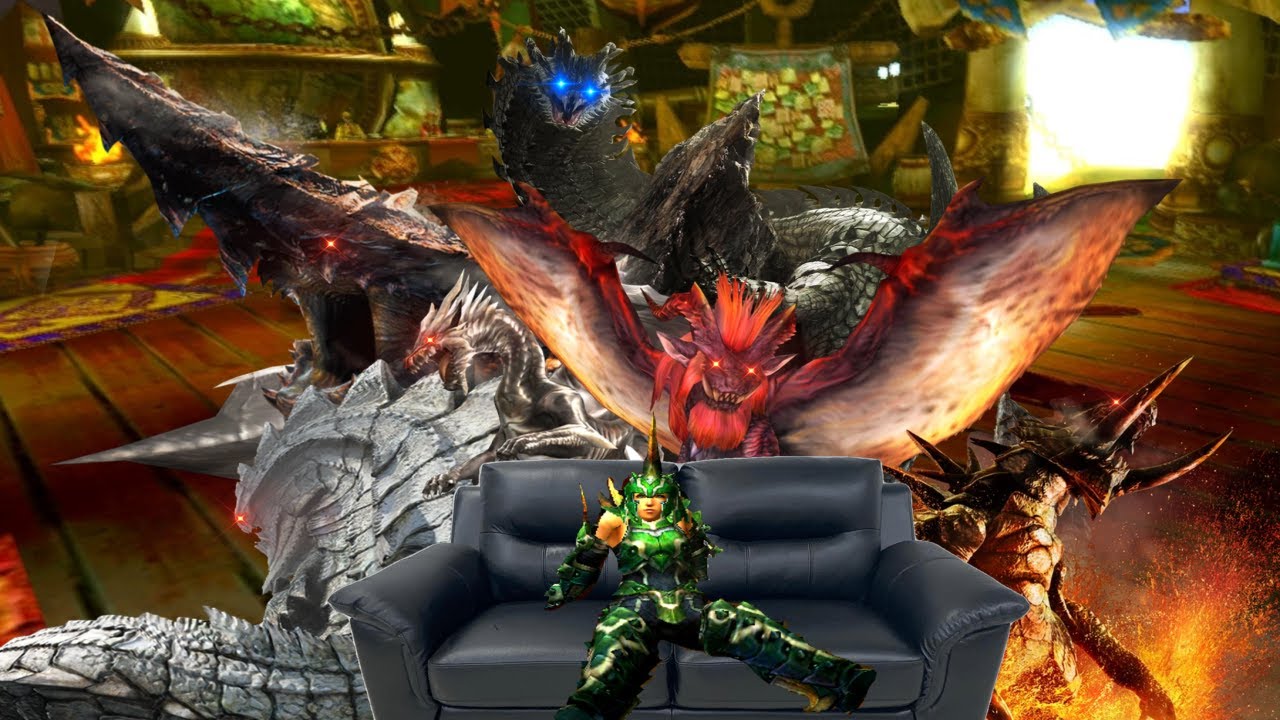 MH4U Gunlance Adventure: Part 3 | High Rank Hub Elders