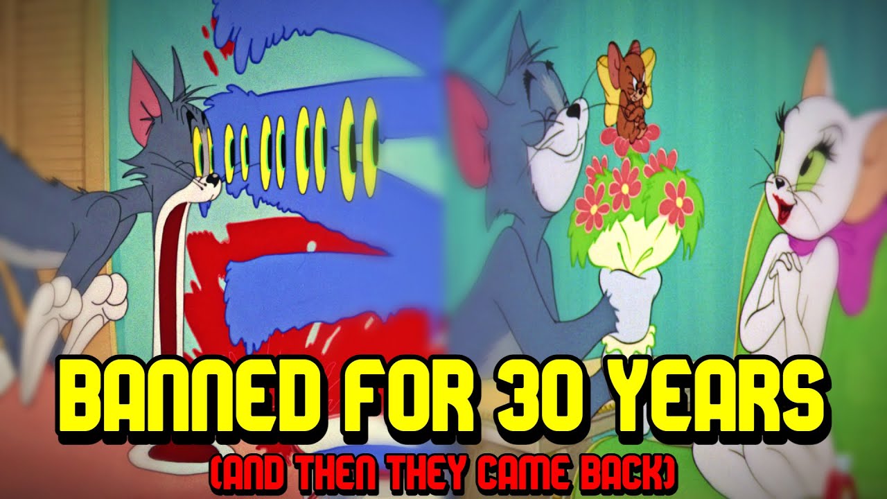 The TWO BANNED Tom and Jerry Cartoons (And How They Came Back)