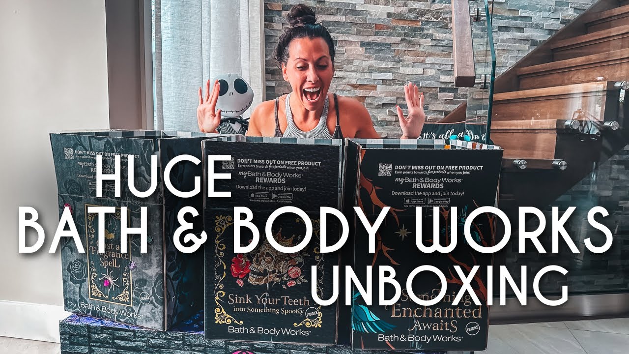 Huge Bath & Body Works Unboxing | House Updates