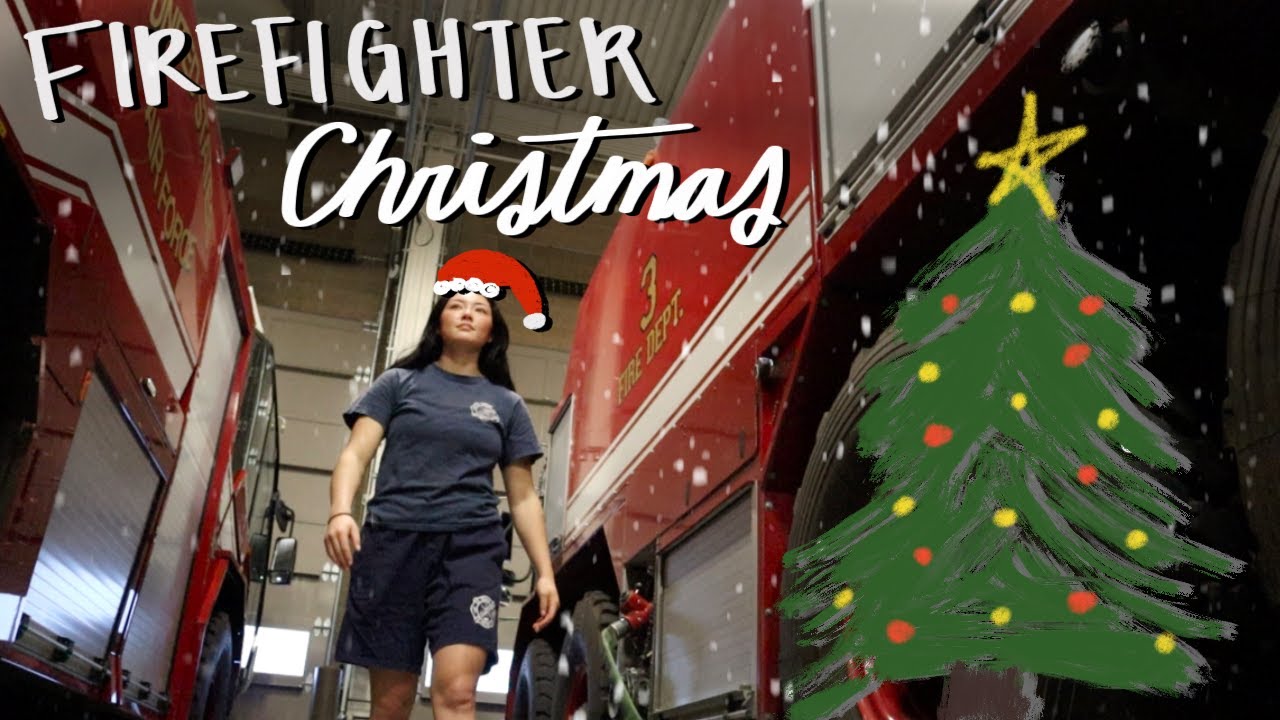 CHRISTMAS AT THE FIRE STATION🎄 | Making Japanese Curry | White Elephant | Gym | Calls