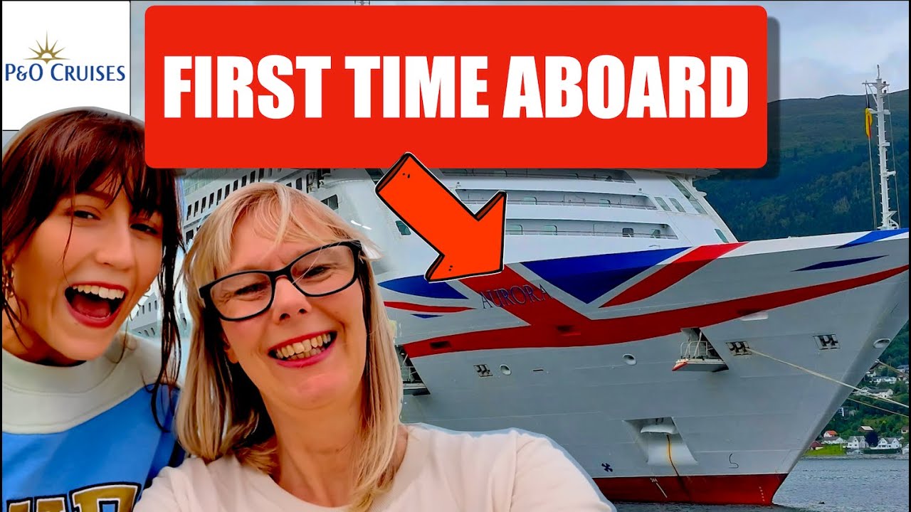 День посадки на лайнер P&O Aurora в круиз по Норвегии