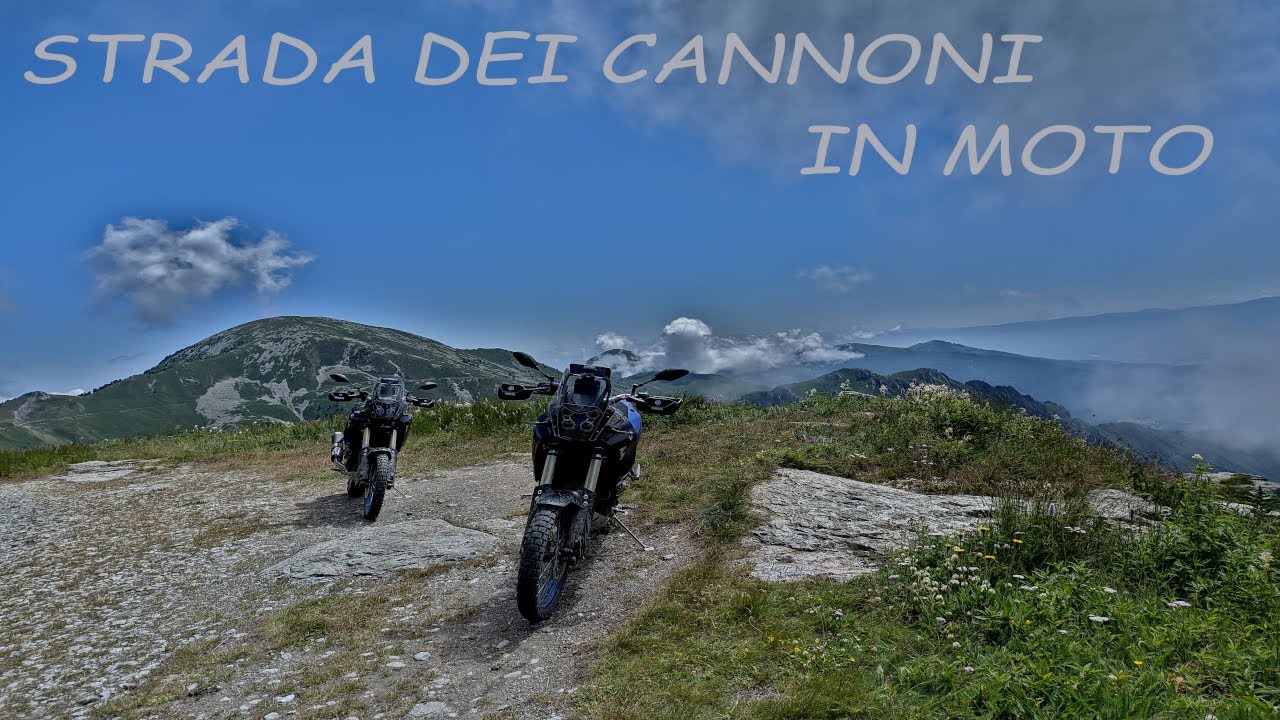 Strada dei Cannoni in moto (e Colle dell'Agnello) Luglio 2020