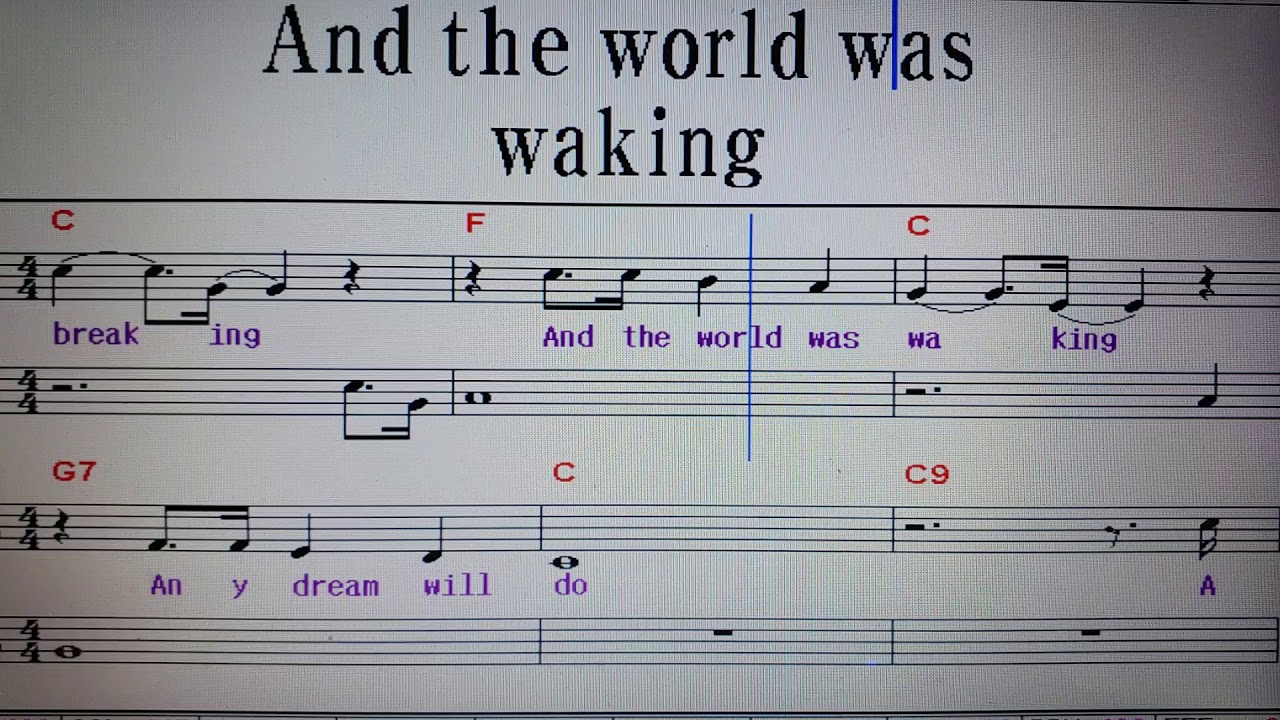 #팝송가르쳐주는남자 174. Any dream will do(상세한연습. 가사해석) / Jason Donovan