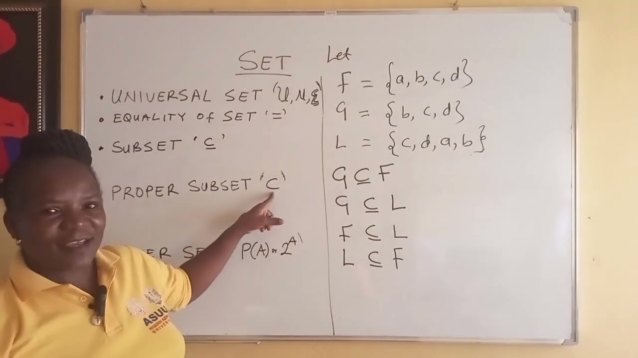 Теория множеств, часть 2 | Типы множеств | Мощные множества