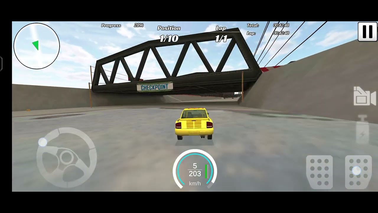 Car racing game #games 