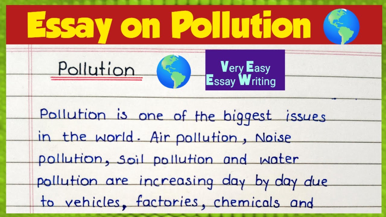  Essay on Pollution in English|Pollution Essay|EssayWriting#pollution#pollutionessay