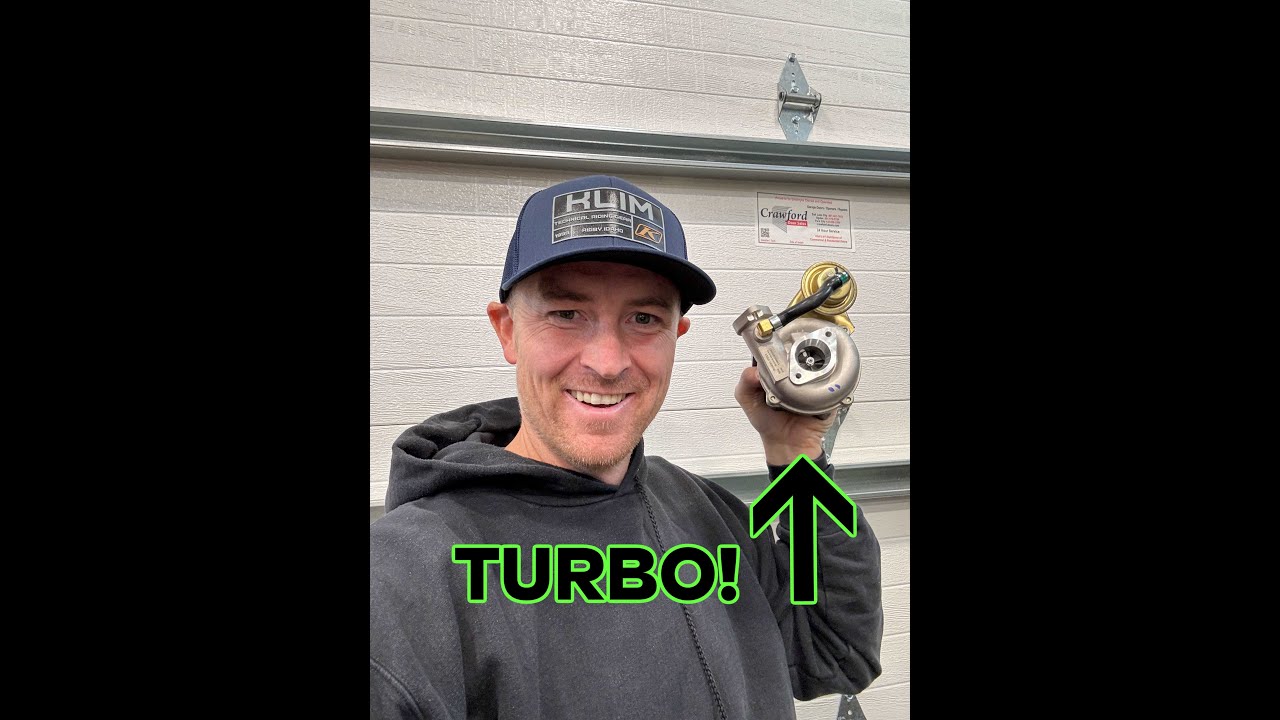 Putting A Turbo On A Old Snowmobile!