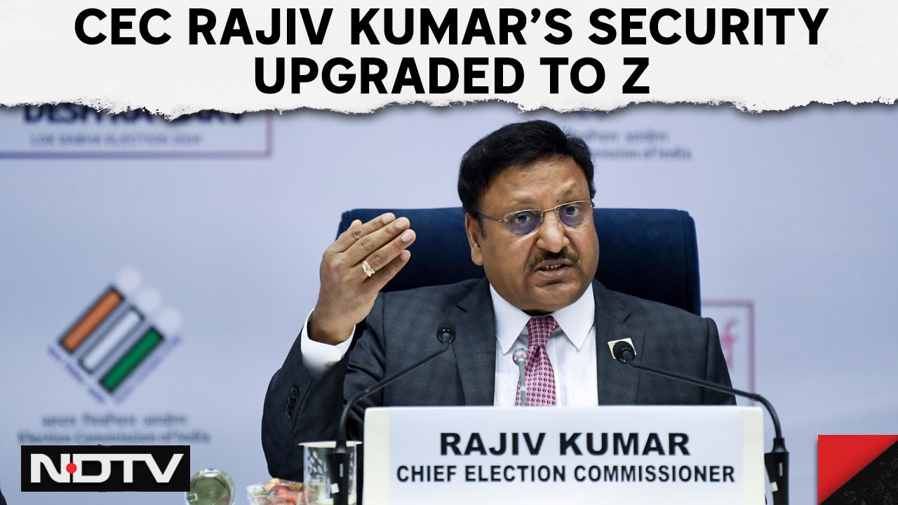 Election Commissioner Of India | Chief Election Commissioner Gets Z-Tier Security Amid Threats