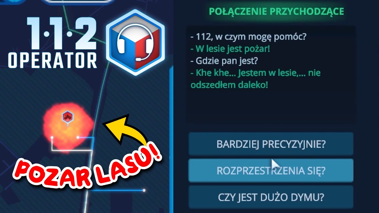 POŻAR LASU! | 112 Operator #4 | OPERATOR NUMERU ALARMOWEGO!