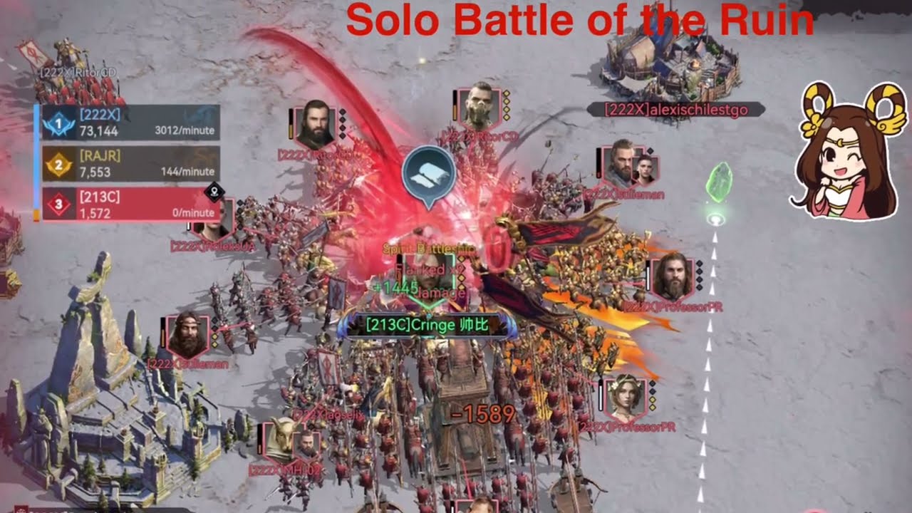 Viking Rise: Solo battle of the ruin and ranked top1