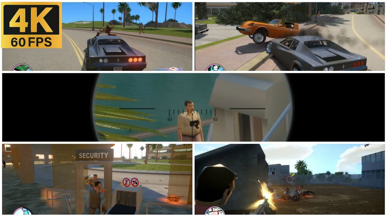 GTA Vice City Nextgen Edition : All Phone Call Missions(4K)