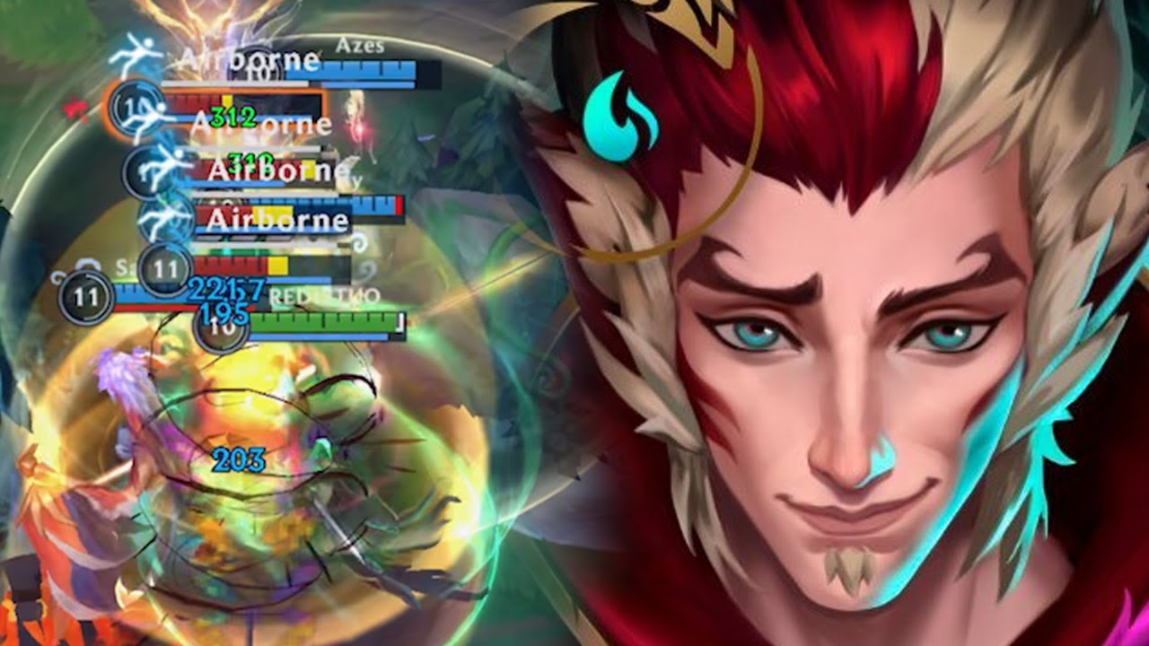 Wild Rift Rakan Support Carry Gameplay in Season 16