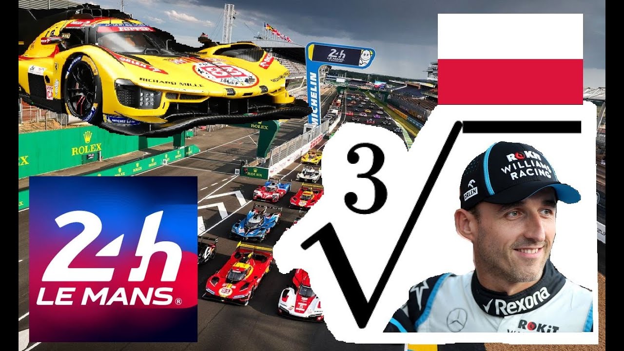 POLE - 24 lemans Robert kubica