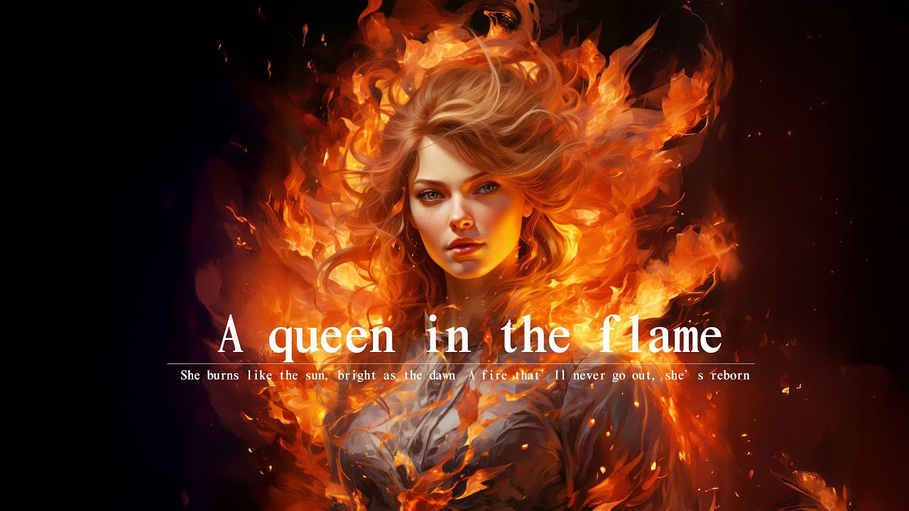 【A queen in the flame  】Original music 外語原創流行音樂｜♫ 中文歌詞請開啟字幕