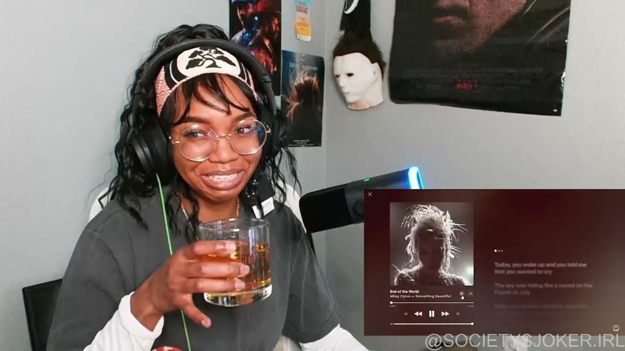JOKER and Miley Cyrus SOMETHING BEAUTIFUL Album REACTION | I Cried. A Lot.This Was a Spiritual Reset