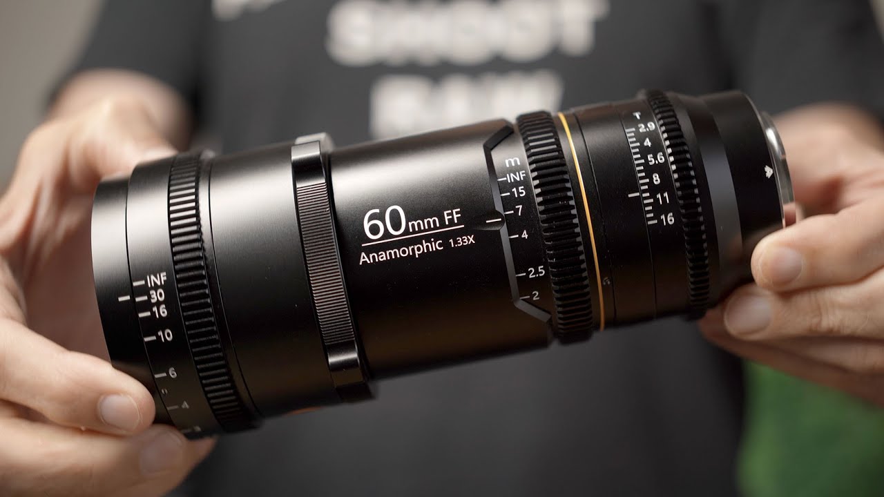 Great Joy 60mm T2.9 1.33x Anamorphic + Anamorphic 1.35x Adapter