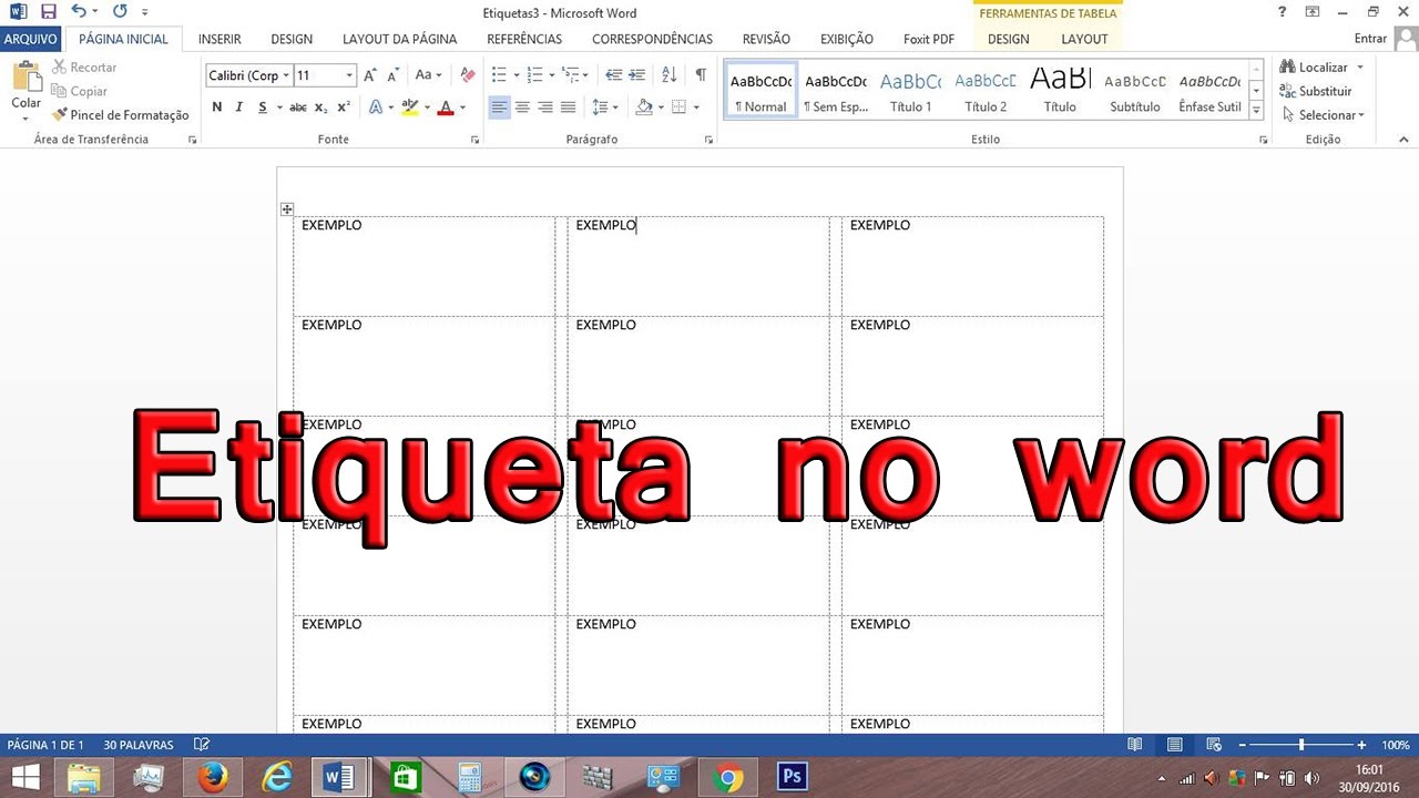 Como Fazer Etiquetas No Word - Rápido e prático.