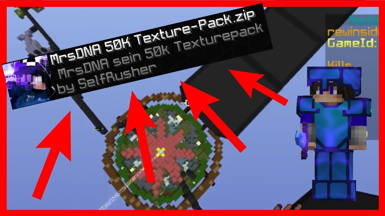 [⏱] In 110 Sekunden die geilste Texture Pack Vorstelleung 🔥?! | MrsDNA50K Pack!