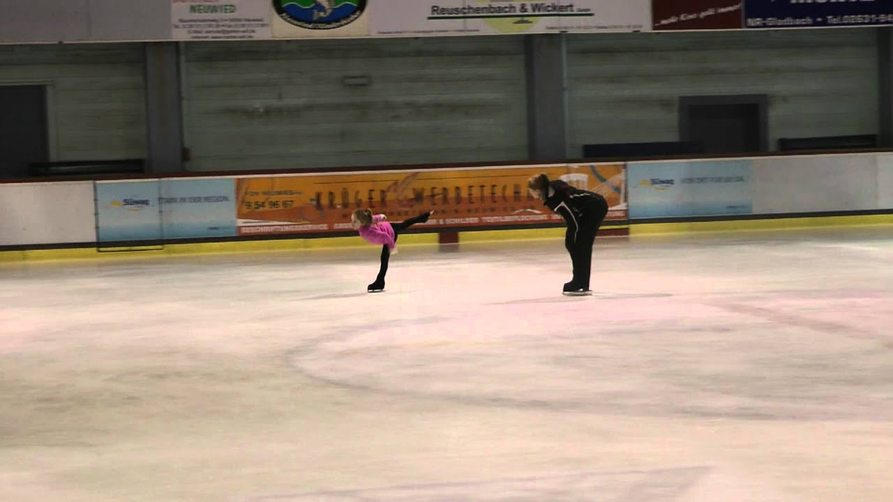 Eiskunstlauf Sophia 5 Jahre alt
