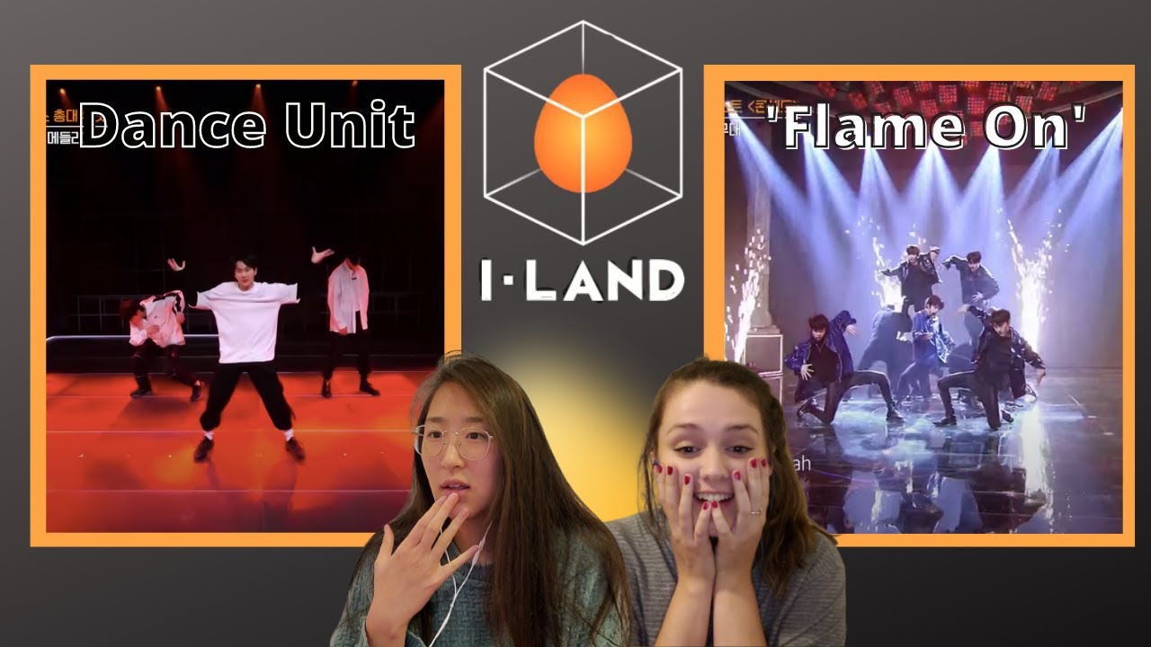 [KOR] I-LAND Dance Unit & ‘Flame On’ Reaction |  아이랜드 ‘댄스 총대 유닛' & ‘콘셉트 테스트’ 리액션