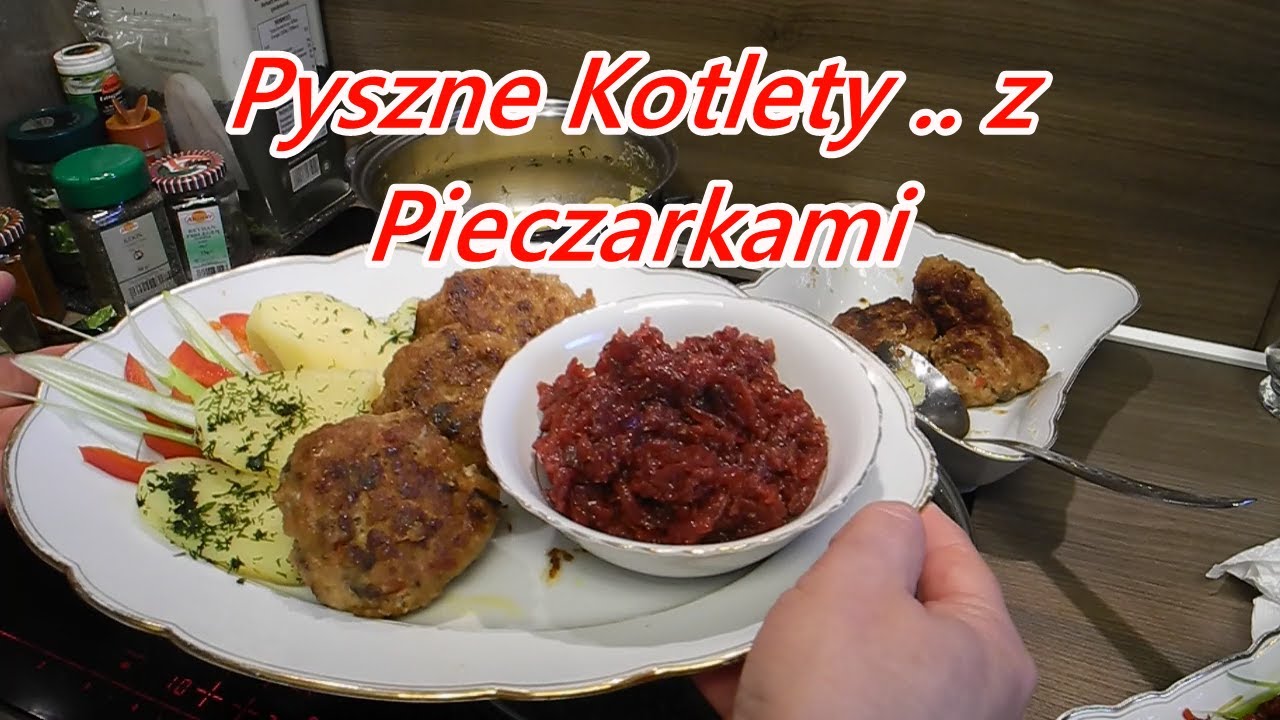 KOTLETY MIELONE Z PIECZARKAMI #babciabozenkagotuje 🧡nr.408