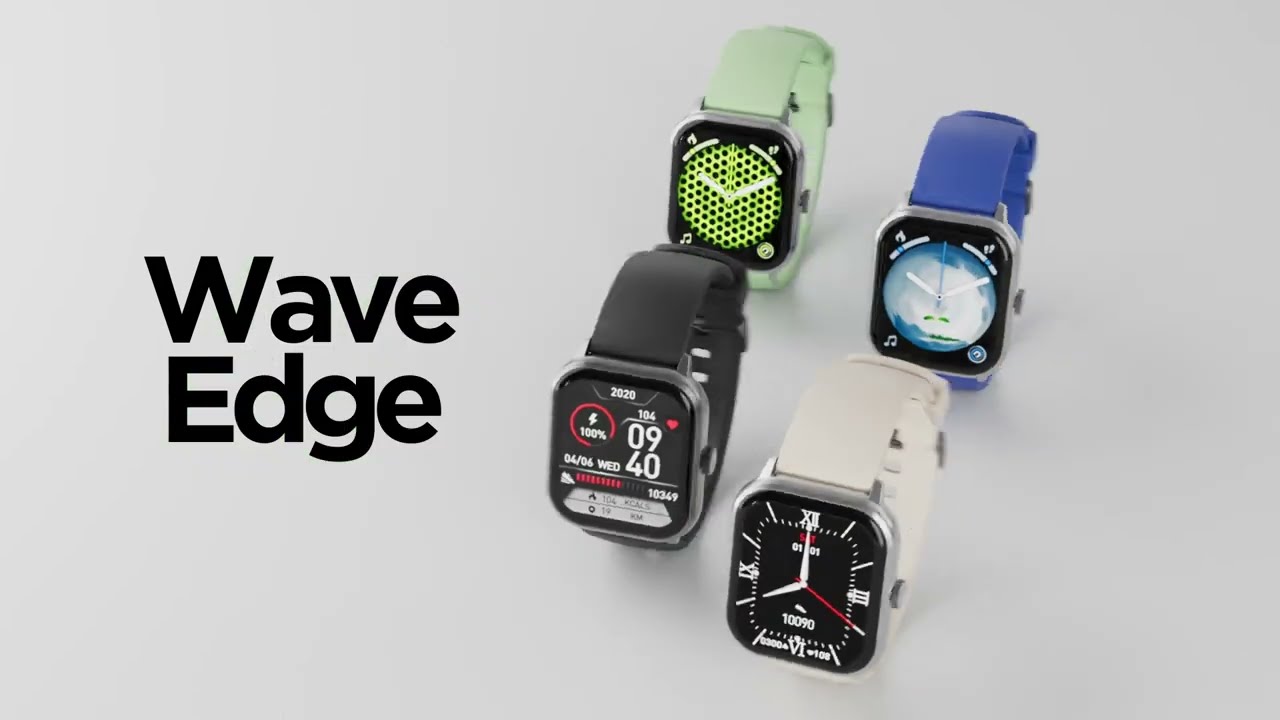 boAt | Wave Edge Smart Watches | IP68 Dust and Water Resistance