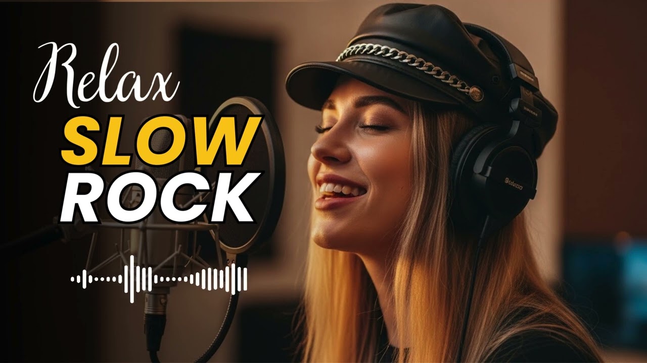 [RELAX Slow Rock Music 🎧] Rainy Night Harmony | Slow Rock for Peaceful Minds