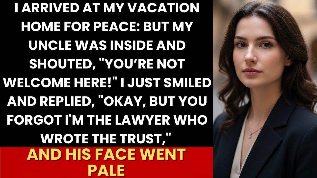 I Found My Uncle Living In My Vacation Home, “You’re Not Welcome!”—But I Was The Lawyer Who Owned It