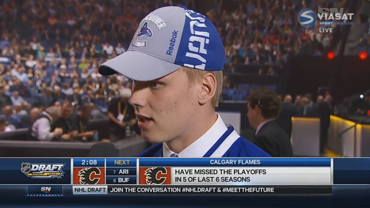 Olli Juolevi 5th Overall Pick Vancouver Canucks (NHL Draft 2016)