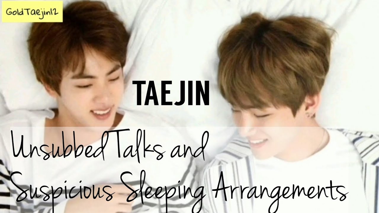 TAEJIN Unsubbed Talks & Suspicious Sleeping Arrangements In the Soop & Bon Voyage. 태진 Real Love