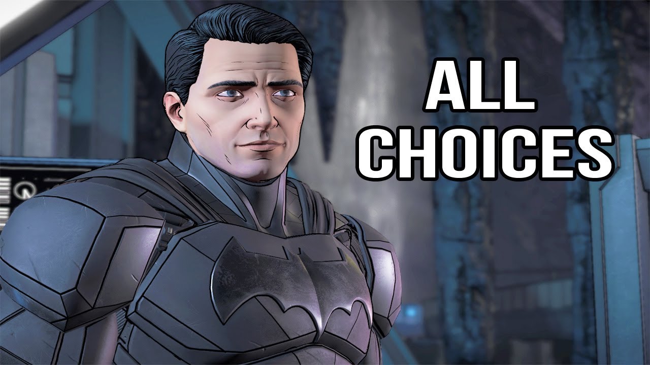 Batman Telltale Season 2 Episode 1 - All Choices/ Alternative Choices and Ending