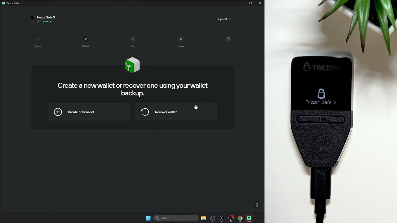 Comment configurer le Ledger Nano S Plus (installer firmware, PIN et sauvegarde)