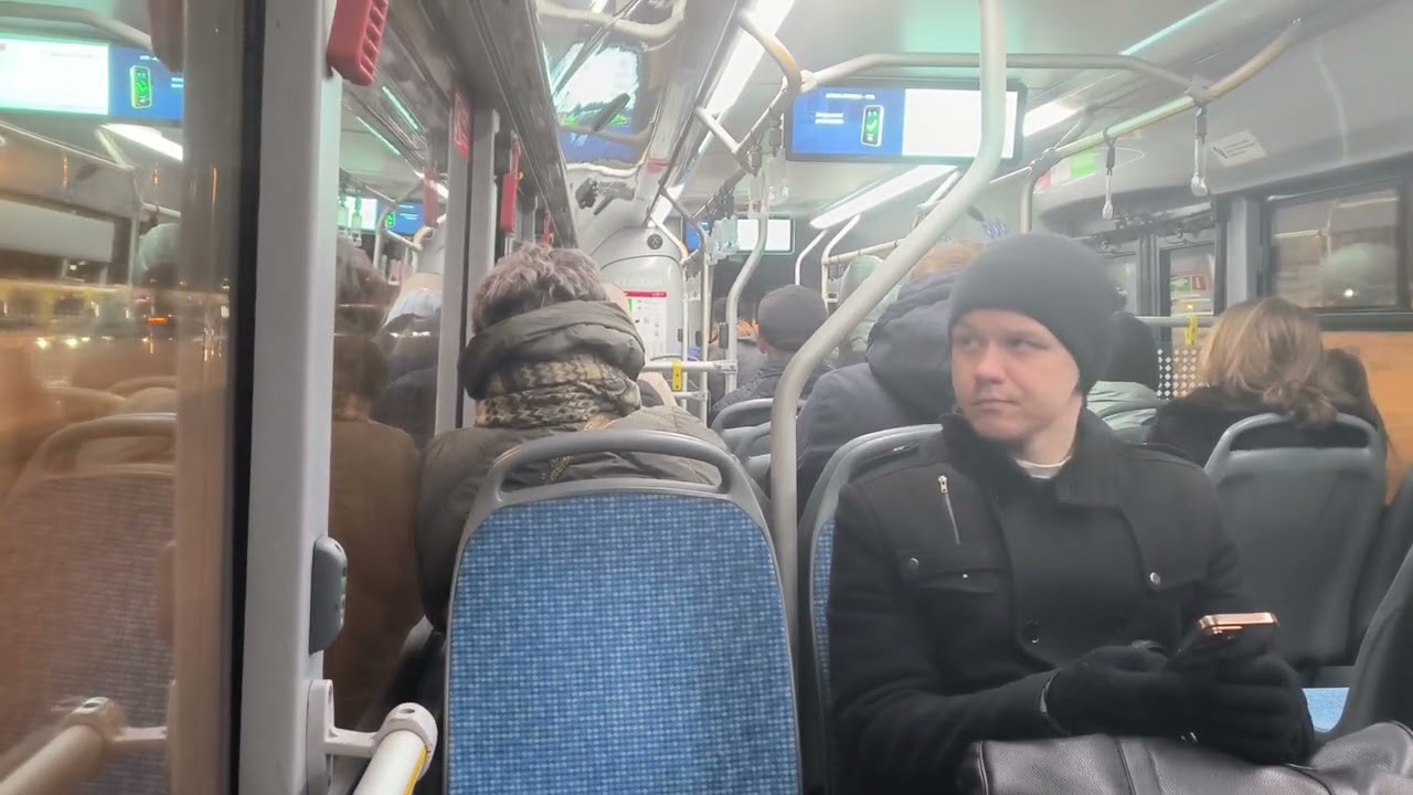 ЭКСКЛЮЗИВ! ЛиАЗ 5292.65 на маршруте 571