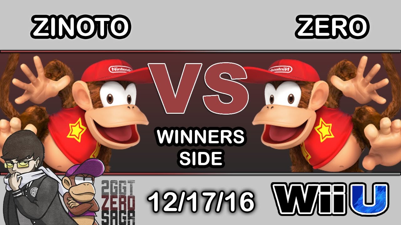 2GGT: ZeRo Saga - Zinoto (Diddy Kong) Vs. TSM | ZeRo (Diddy Kong) Winners Side - Smash Wii U