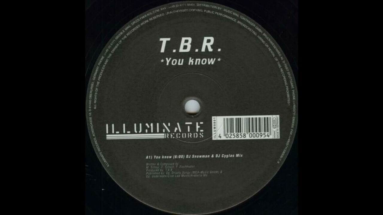 T.B.R. - You Know (DJ Snowman & DJ Cyglas Mix) 1998