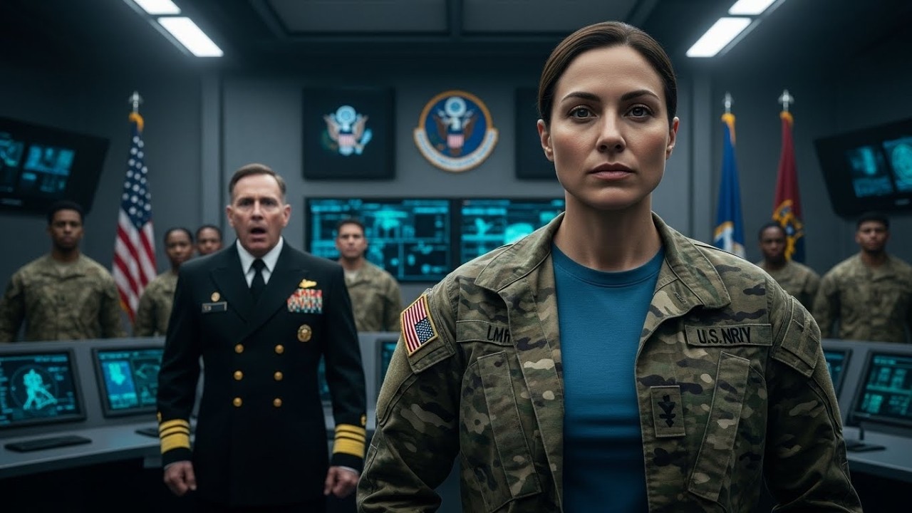 Admiral Laughed at Her Rank, Until He Heard 'Base General' and Froze in Shock